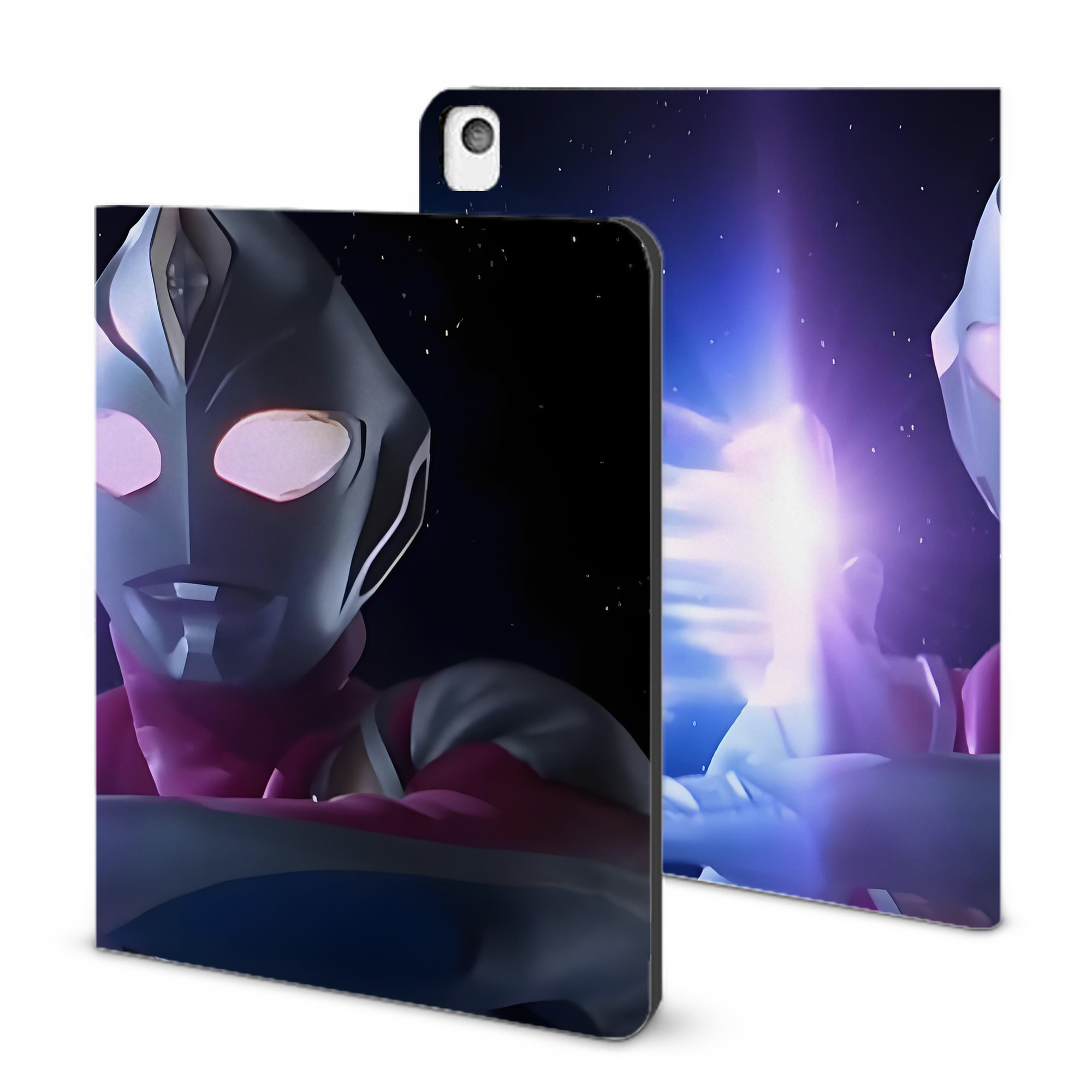 （画像用） ウルトラマン Ultraman IPadケース ペンホルダー付き ブックスタイルデザイン